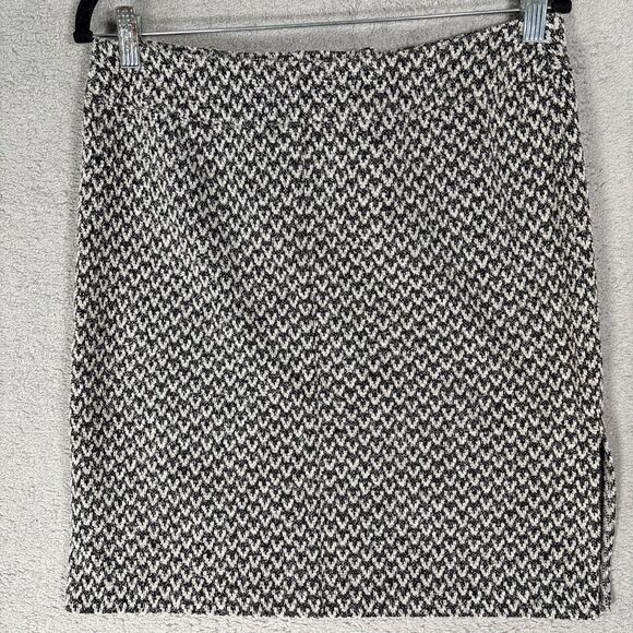 Express Womens Size 7/8 Mini Skirt Terry Cloth Chevrons Belted Y2K Boho Mod Gogo - Picture 10 of 12